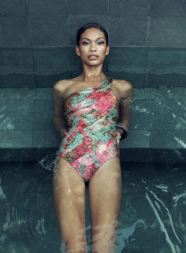 Chanel Iman nu 55